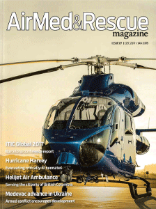 Touchdowns and take-offs on a Saturday afternoon
By TJ Stewart
AirMed & Rescue
Dec. ’17-Jan ’18