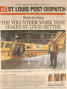 The Volunteer Work That Makes St. Louis Better
By Leah Thorsen
St. Louis Post-Dispatch
Nov. 28, 2019