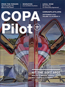 Aircraft Donations Keep Wings of Hope Flying!
By Carol Enright
COPA Pilot
September 2023
