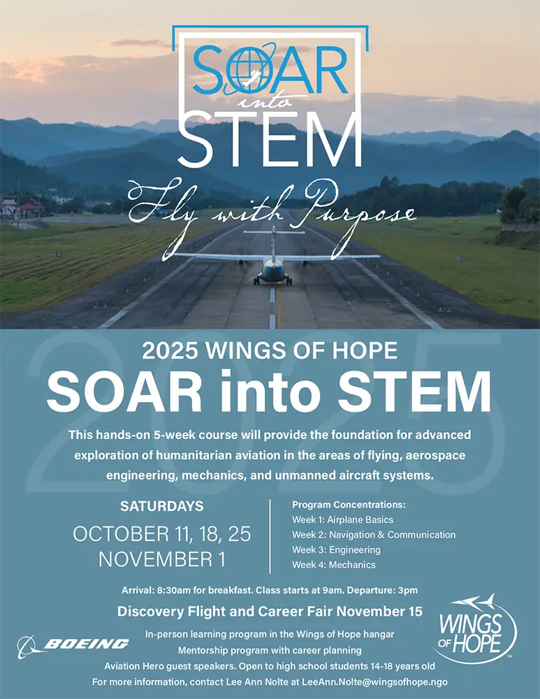 Download Fall 2025 SOAR into STEM Flyer